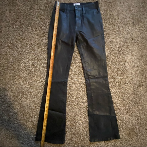 Hudson Blair High Rise Boot Cut Coated Jeans size 23 000 29.5 inseam ~ 9 rise - Picture 14 of 14